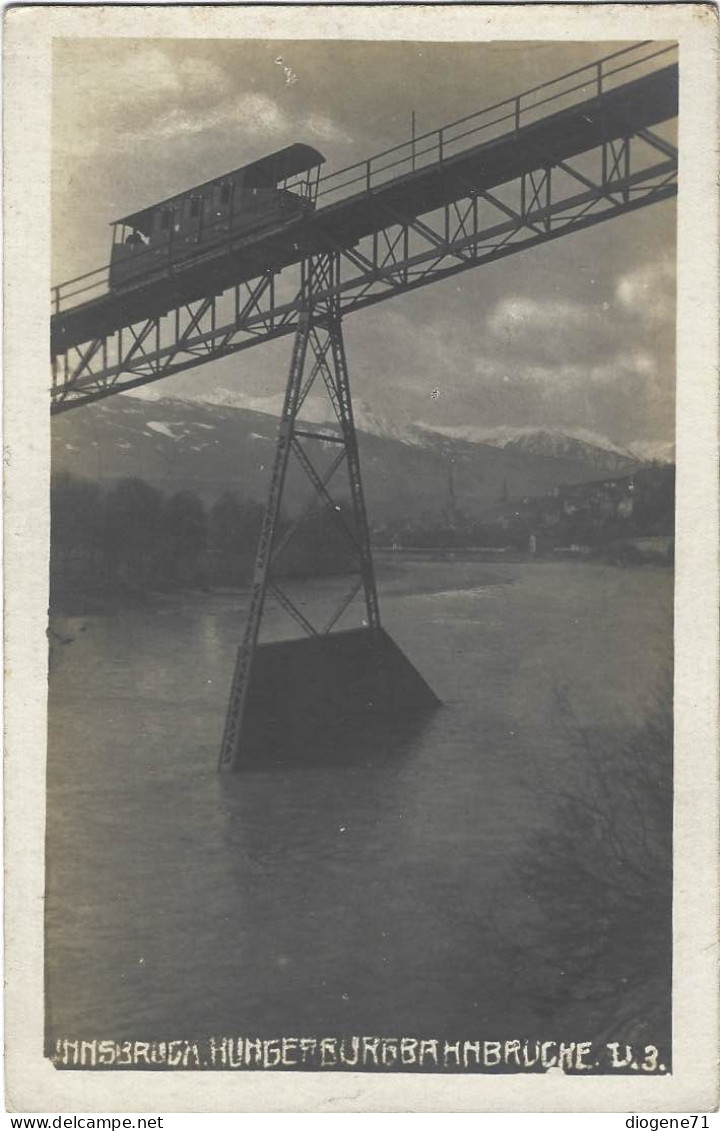 Innsbruck Hungerburgbahnbrücke Mit Zug - Seefeld