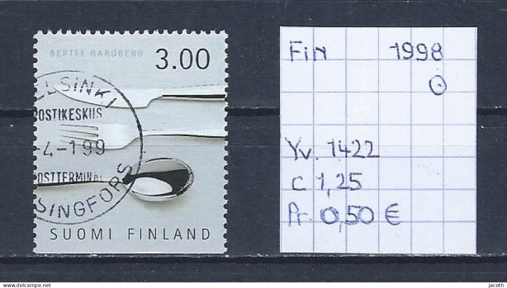 (TJ) Finland 1998 - YT 1422 (gest./obl./used) - Oblitérés