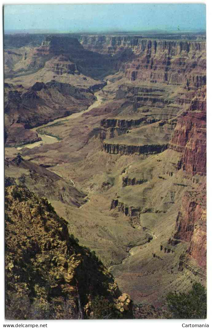 Grand Canyon - The Colorado River As It Flows Thru The Grand Canyon - Grand Canyon