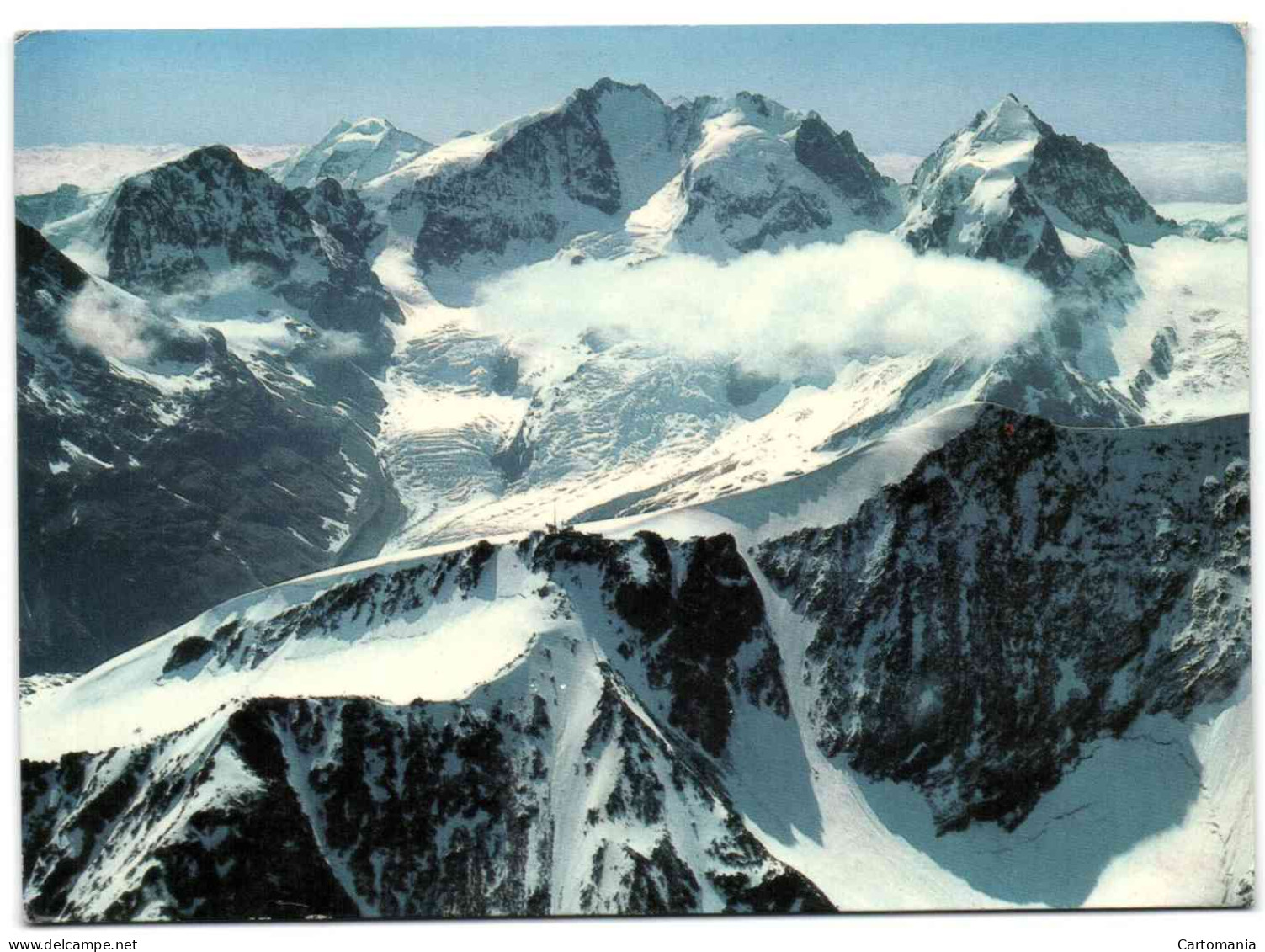 Engadin - Bergstation Corvatsch Mit Tschiervagletscher - Tschierv