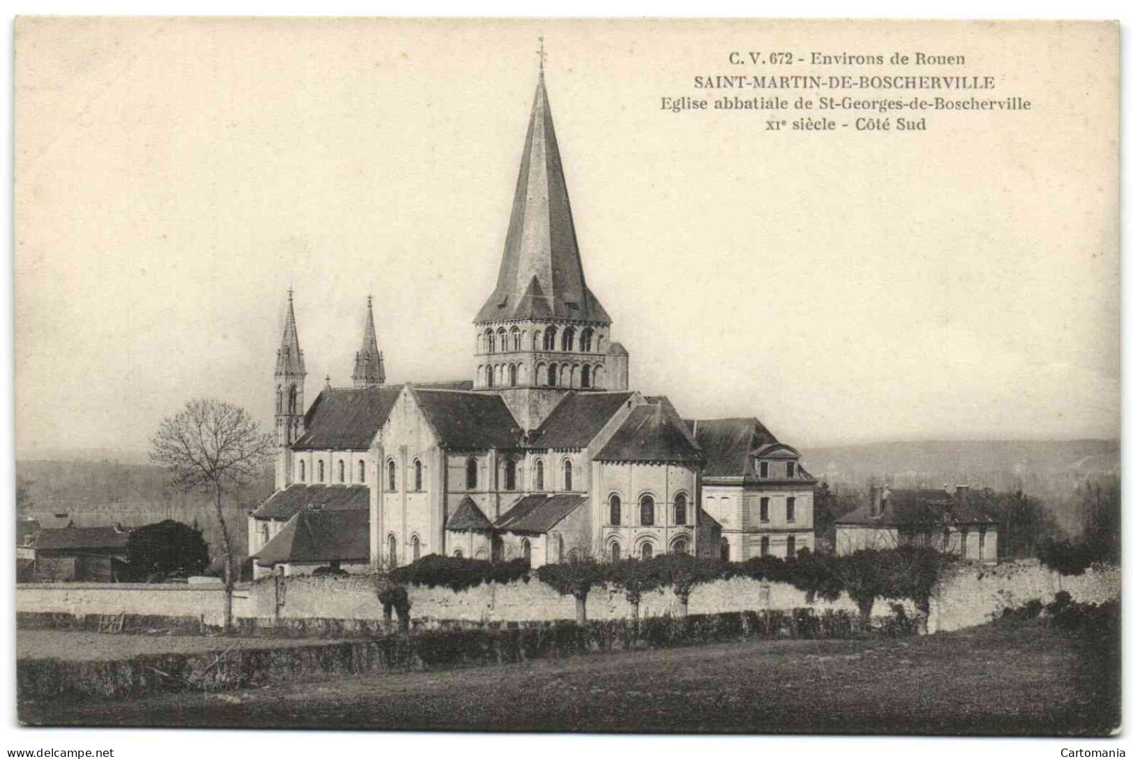 Saint-Martin-de-Boscherville - Eglise Abbatiale De St-Georges-de-Boscherville - Saint-Martin-de-Boscherville