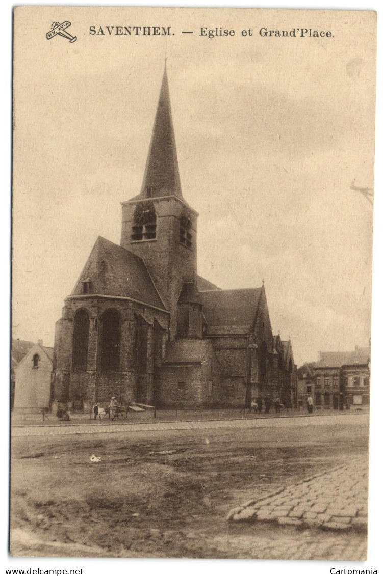 Saventhem - Eglise Et Grand'Place - Zaventem