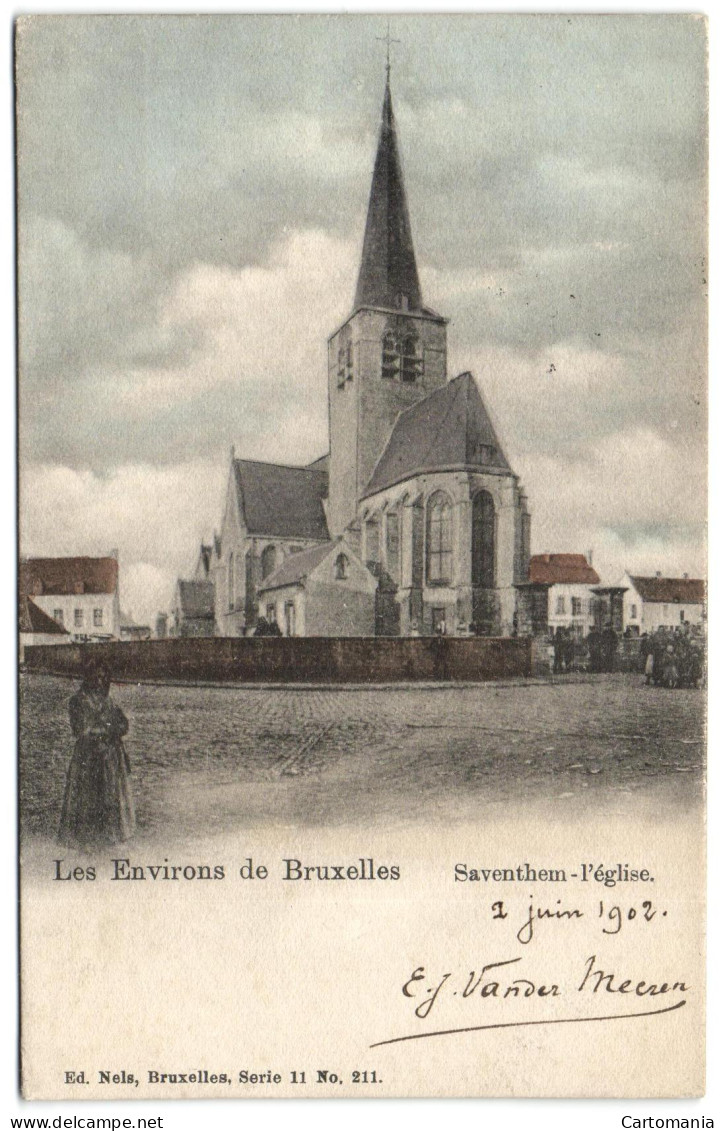 Les Environs De Bruxelles - Saventhem - L'Eglise (Nels Série 11 N° 211) - Zaventem