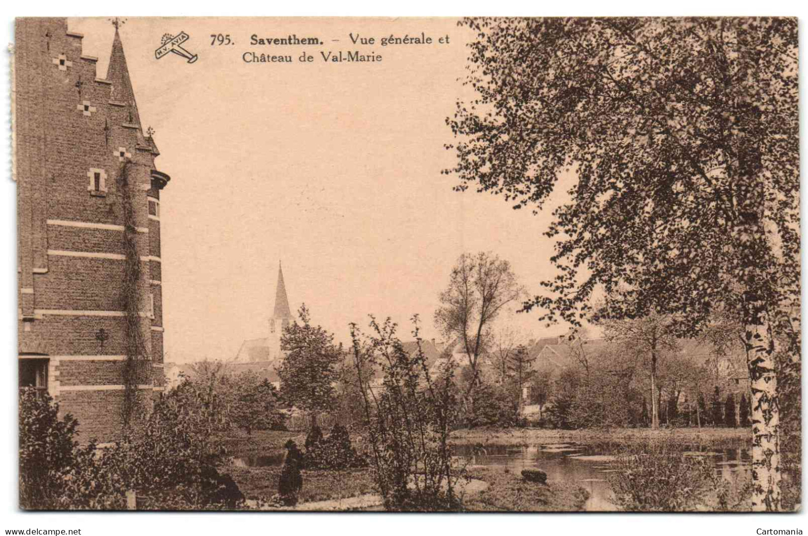 Saventhem - Vue Générale Et Château De Val-Marie - Zaventem