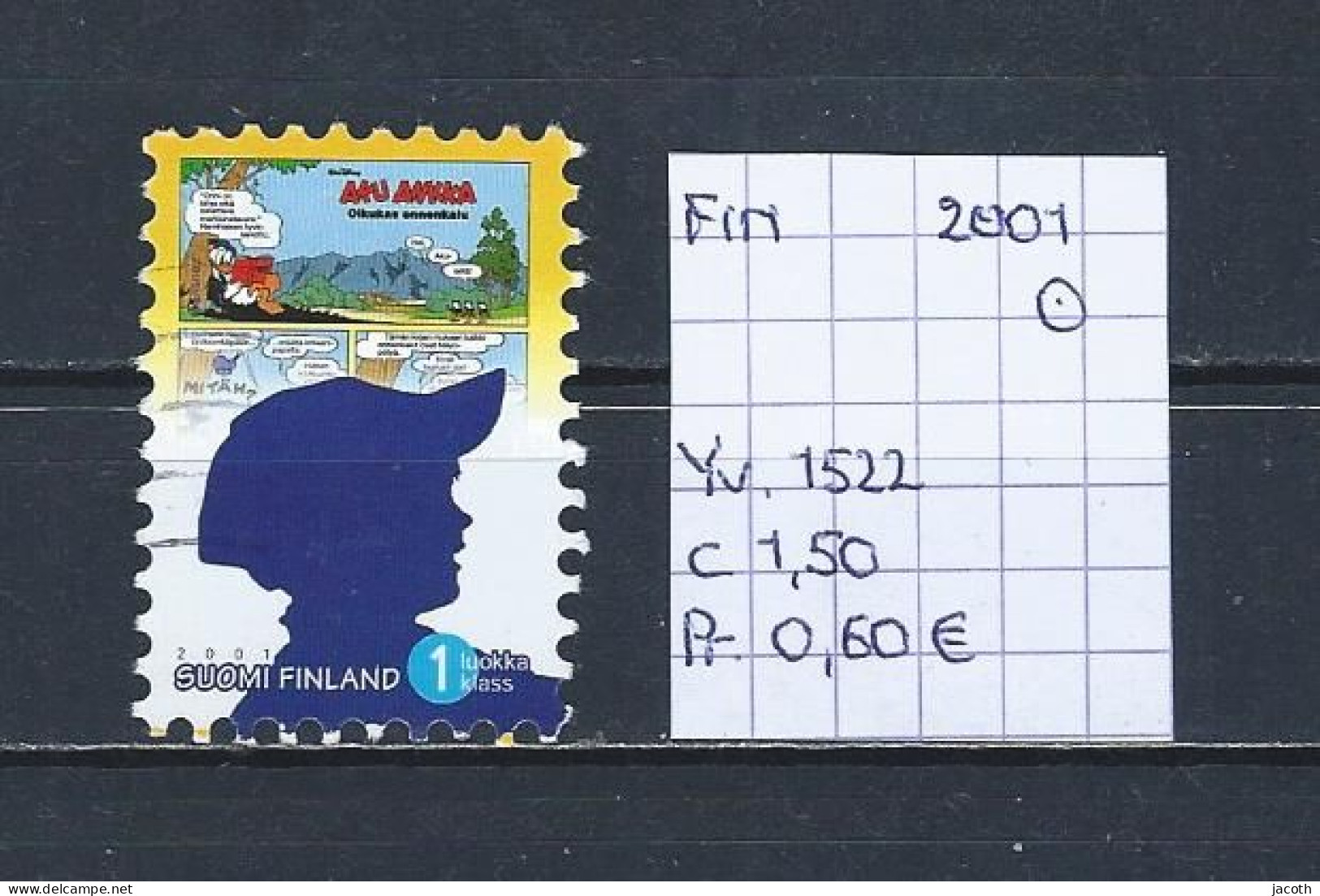 (TJ) Finland 2001 - YT 1522 (gest./obl./used) - Gebruikt