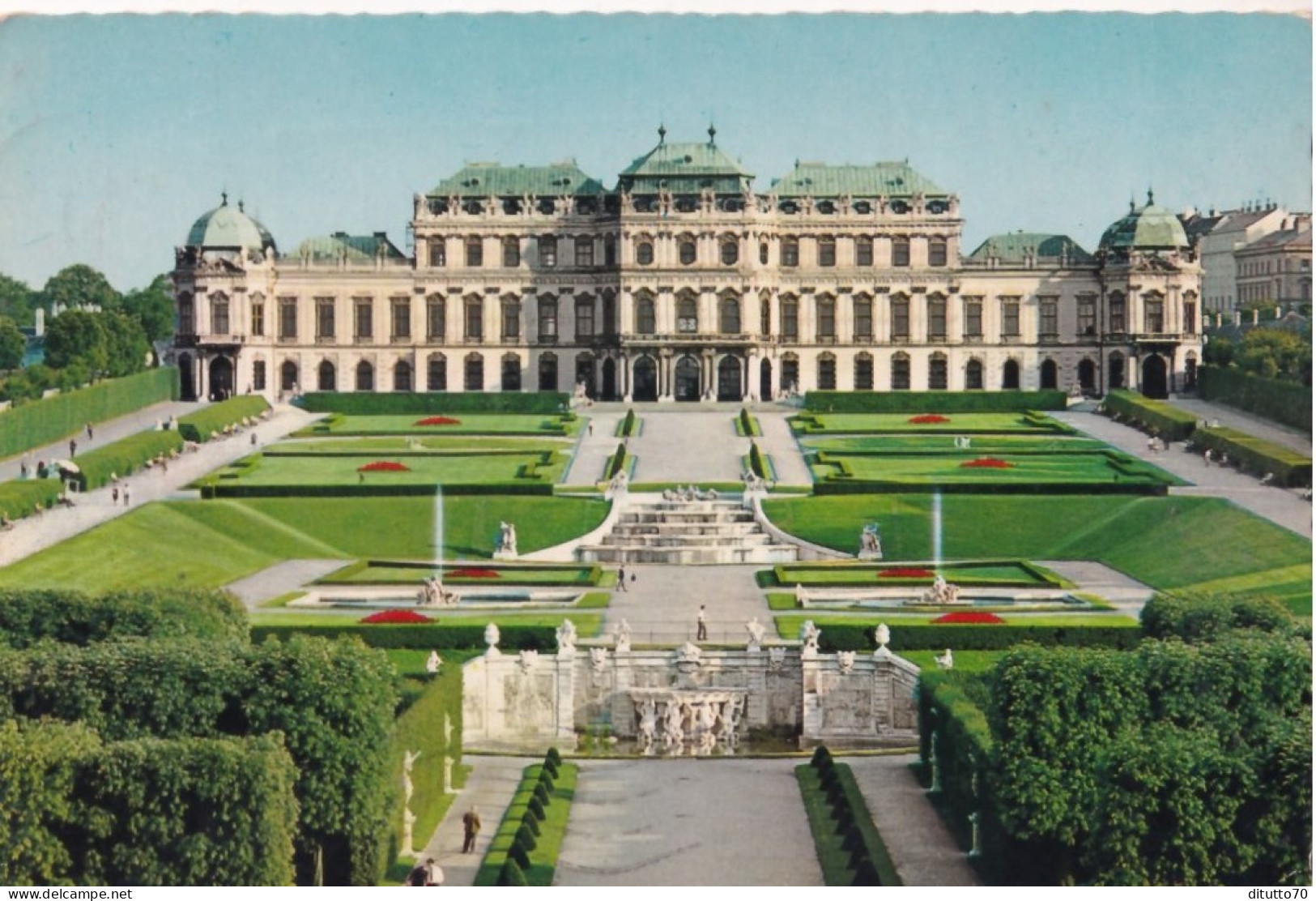 Wien - Belvedere - Formato Grande Viaggiata – FE390 - Belvedère