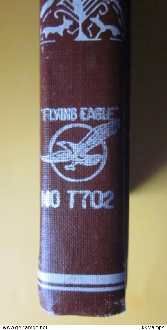 VINTAGE, MEDIUM, EMPTY, FLYING EAGLE NUMBER T702 STOCKBOOK. #03045 - Formato Grande, Fondo Blanco