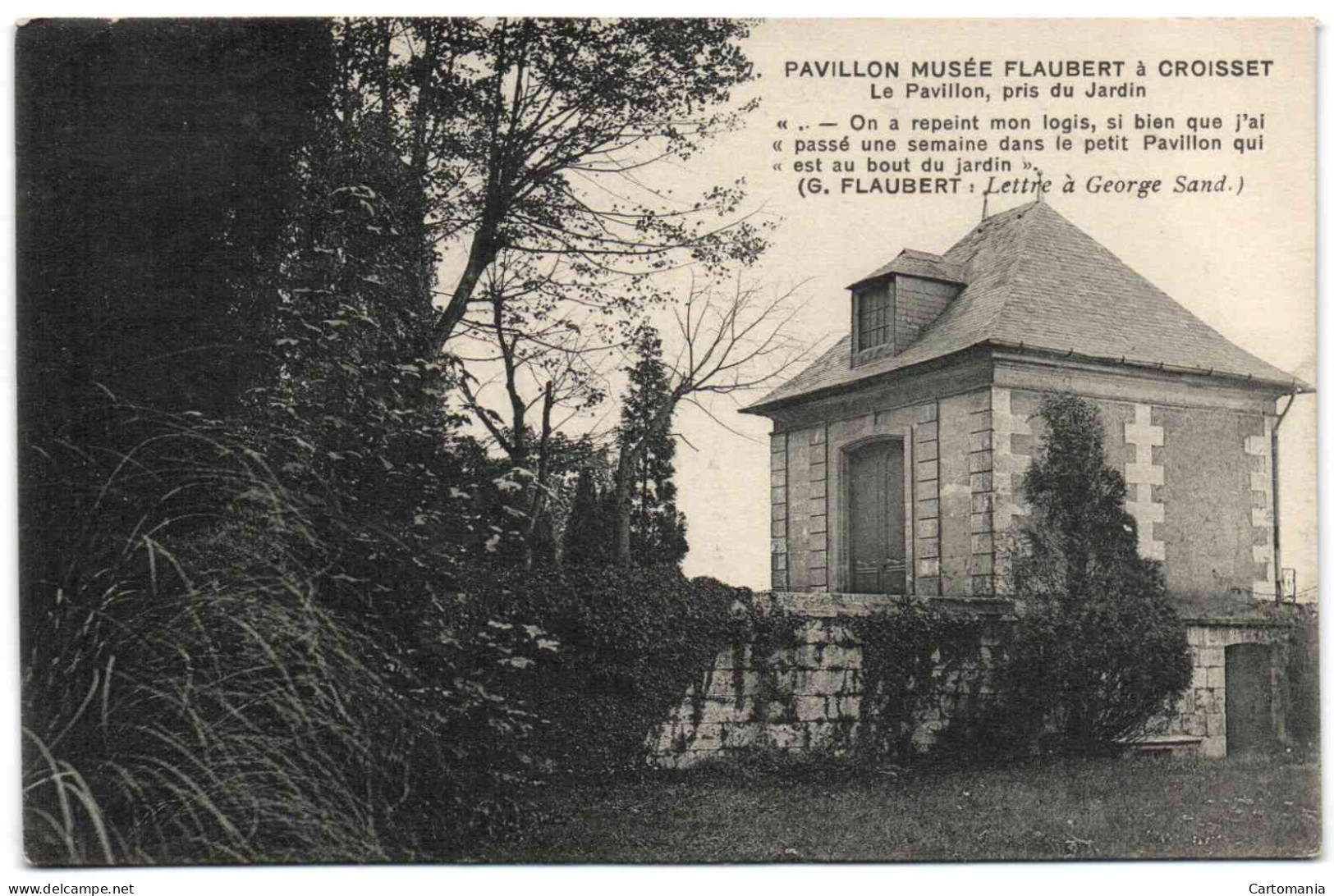 Croisset - Pavillon Musée Flaubert (G. Flaubert : Lettre à Georges Sand) - Canteleu