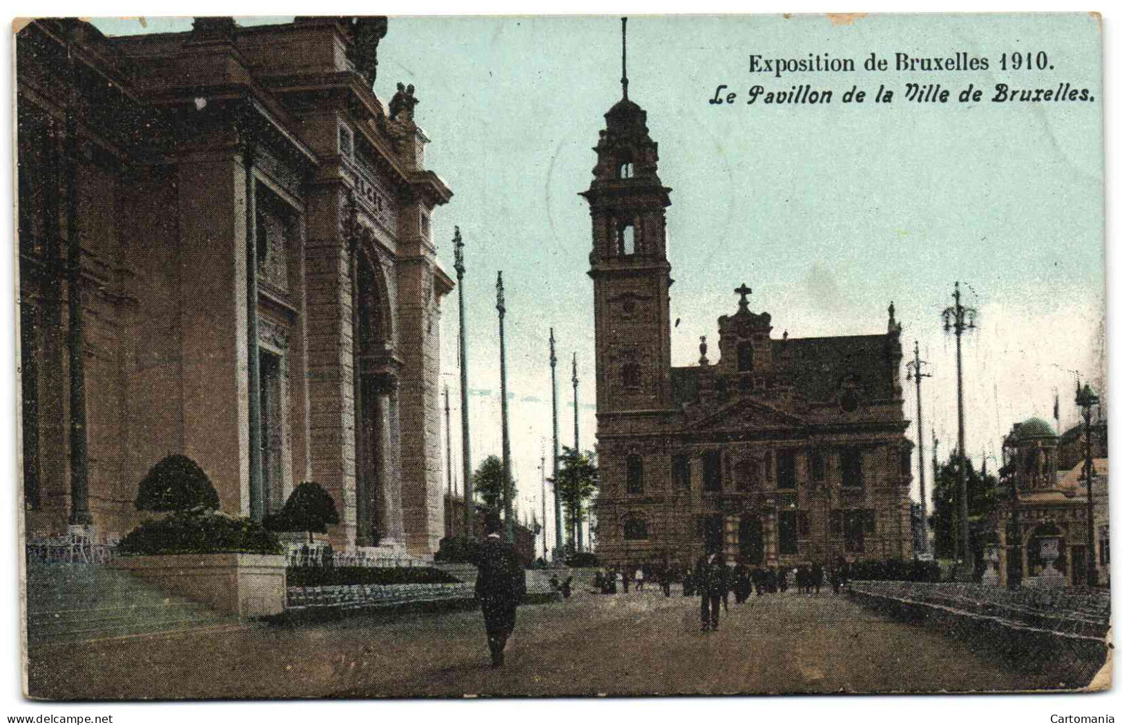 Exposition De Bruxelles 1910 - Le Pavillon De La Ville De Bruxelles - Wereldtentoonstellingen