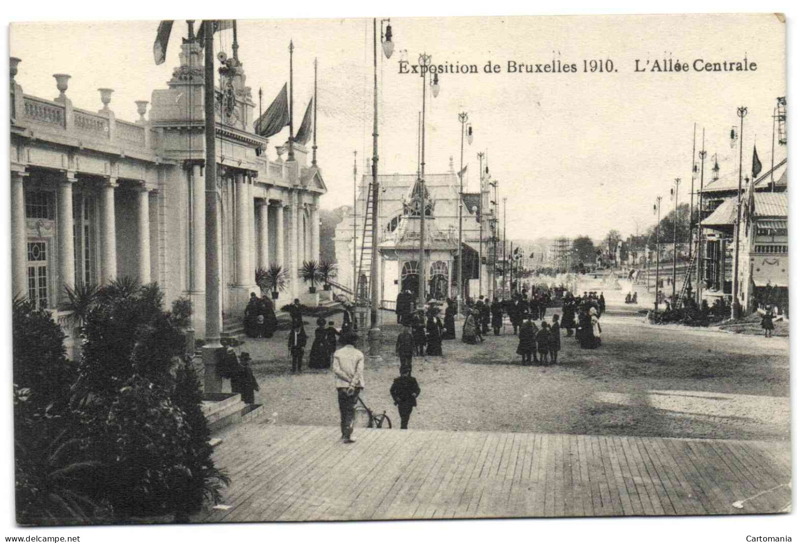 Exposition De Bruxelles 1910 - L'Allée Centrale - Wereldtentoonstellingen