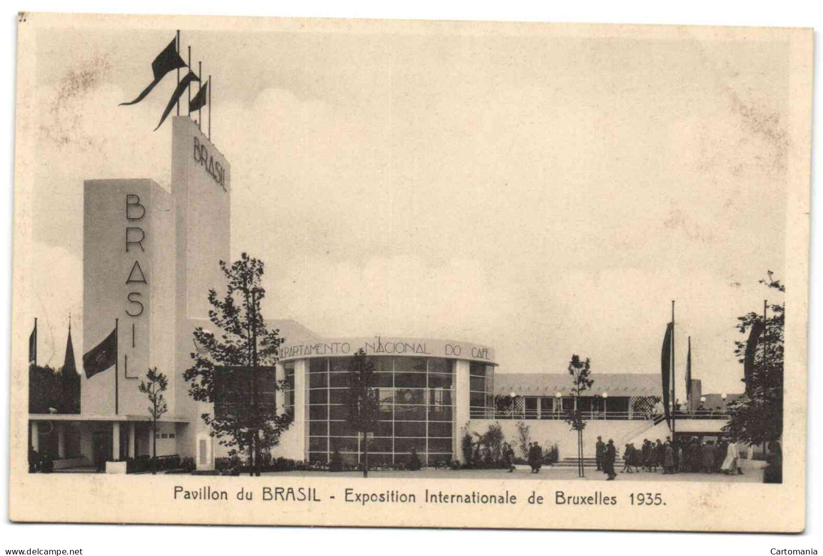 Exposition Internationale De Bruxelles 1935 - Pavillon Du Brasil - Expositions Universelles