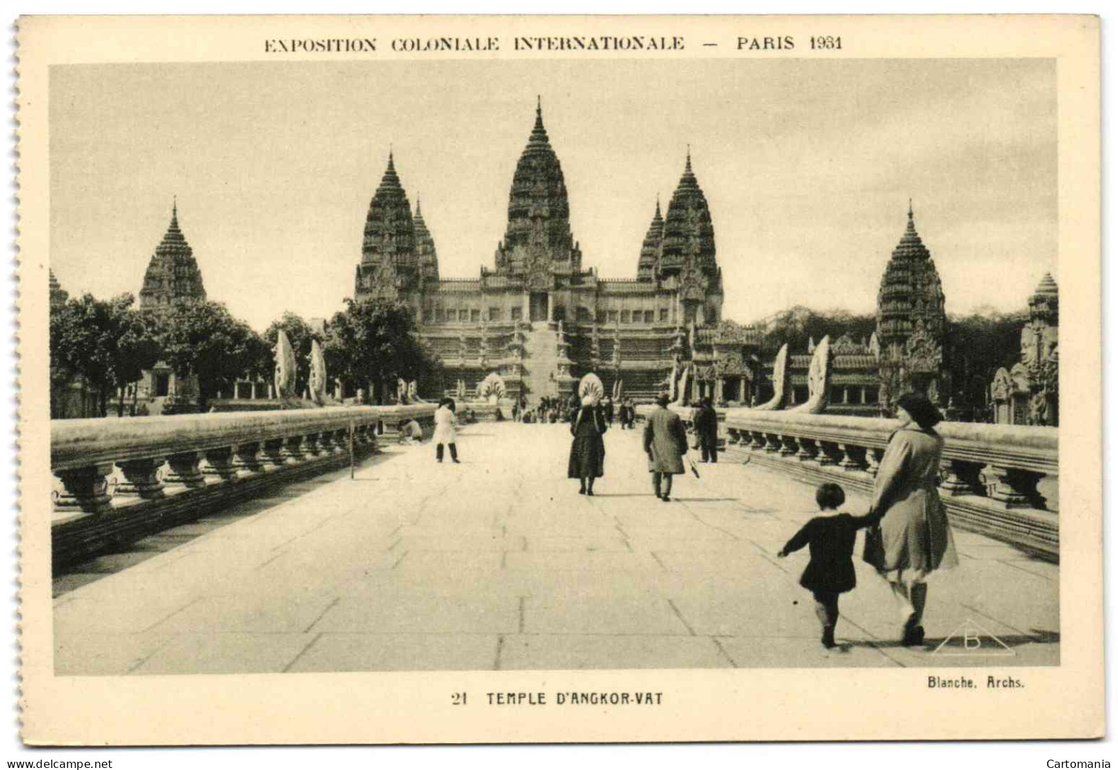 Exposition Coloniale Internationale - Paris 1931 - Temple D'Ankor-Vat - Ausstellungen