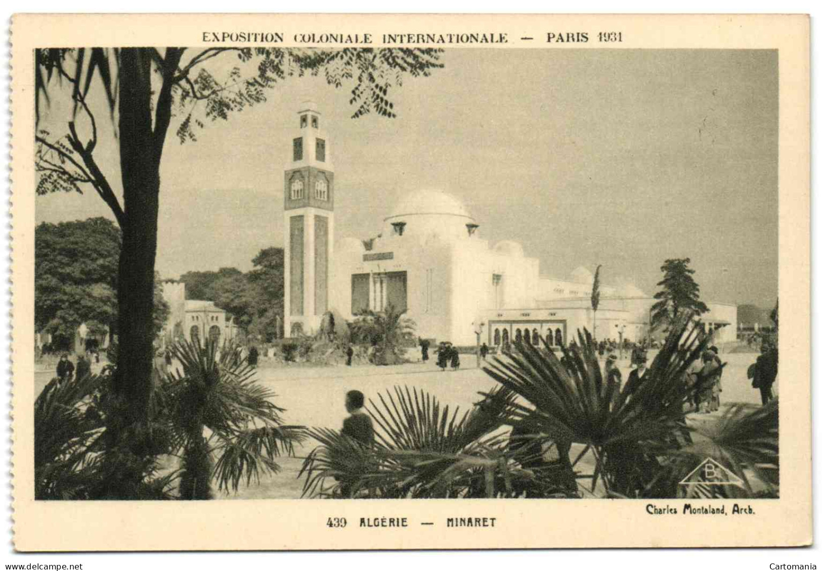 Exposition Coloniale Internationale - Paris 1931 - Algérie - Minaret - Ausstellungen