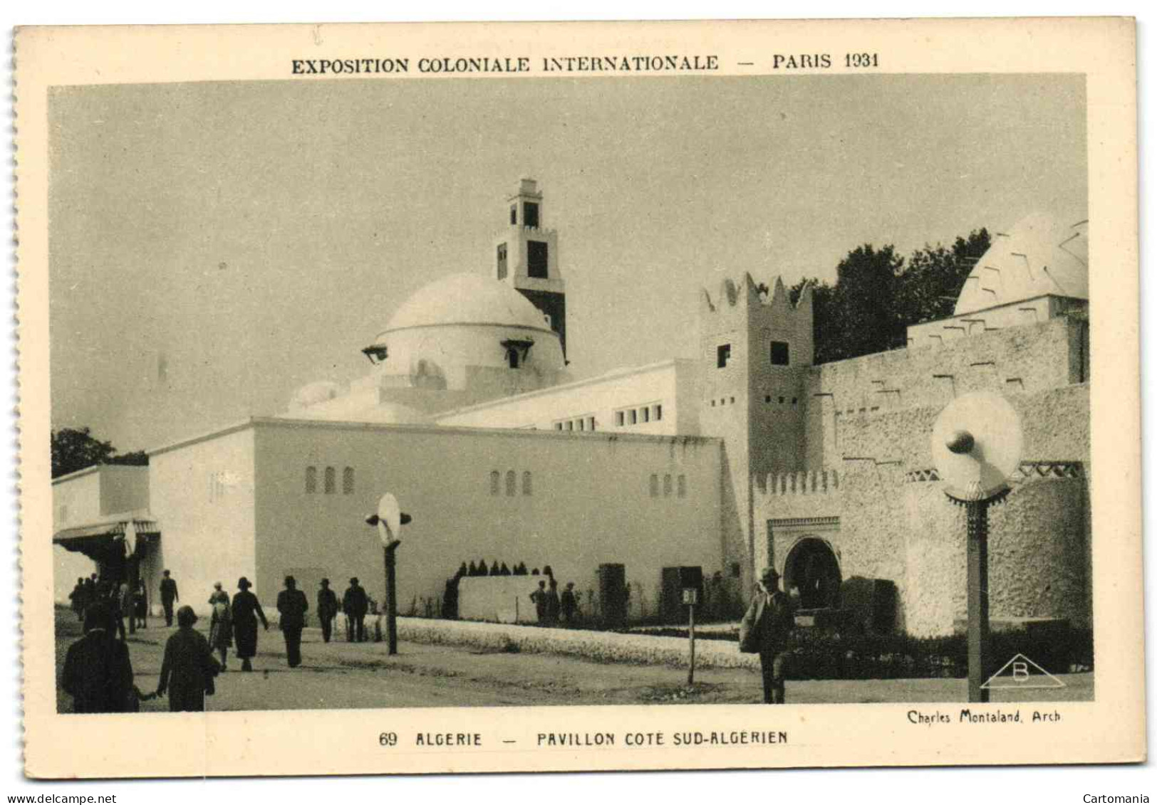 Exposition Coloniale Internationale - Paris 1931 - Algérie - Pavillon Côté Sud-Algérien - Ausstellungen