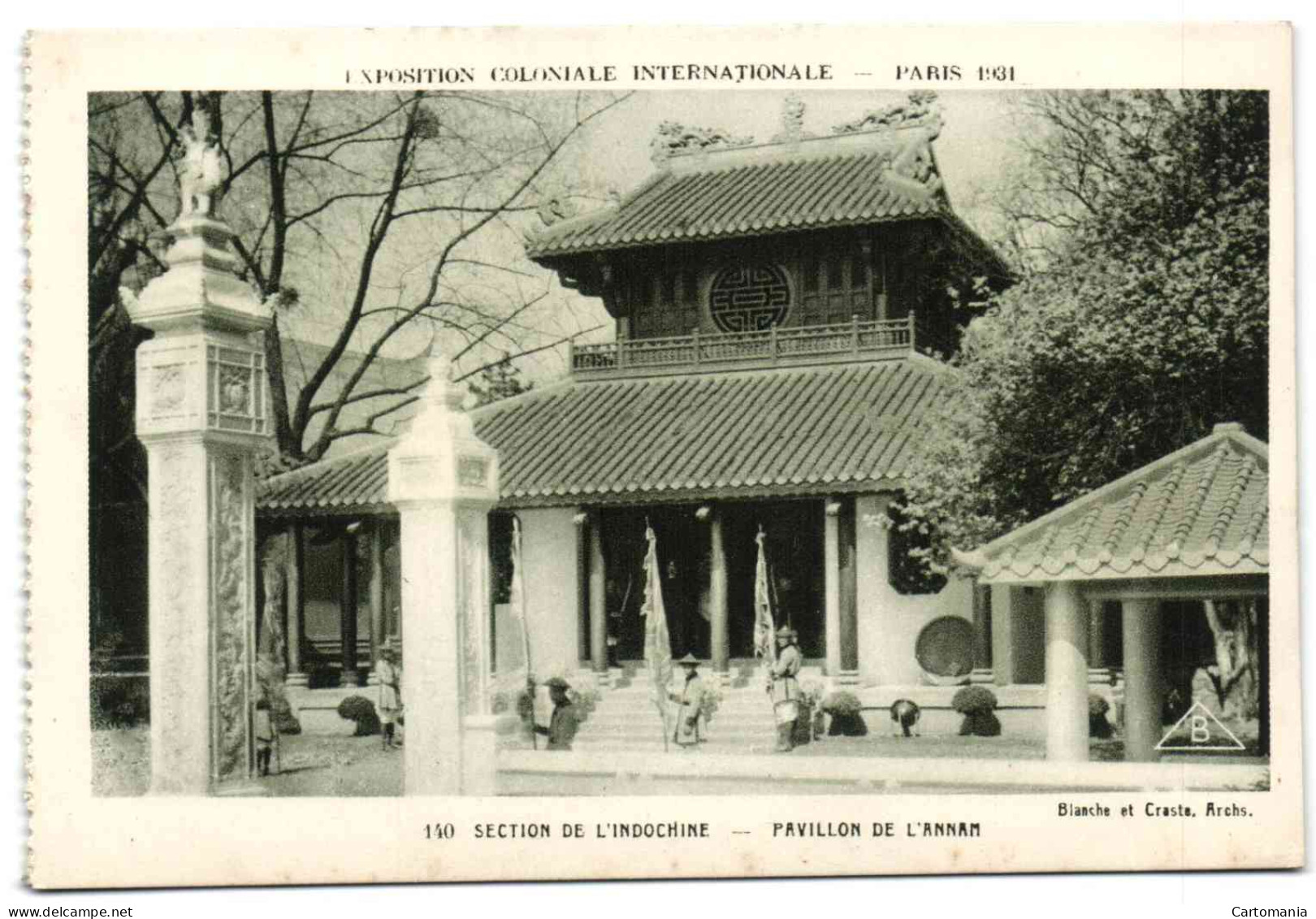 Exposition Coloniale Internationale - Paris 1931 - Section De L'Indochine - Pavillon De L'Annam - Ausstellungen