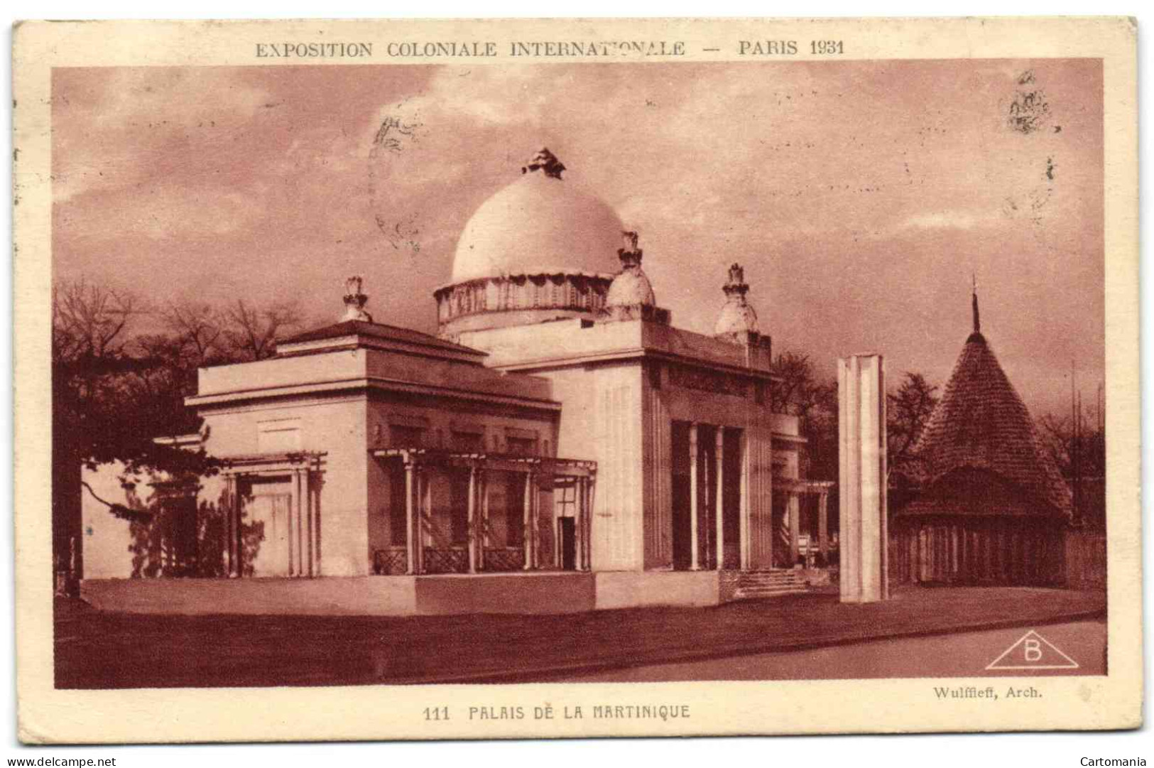 Exposition Coloniale Internationale - Paris 1931 - Palais De La Martinique - Ausstellungen