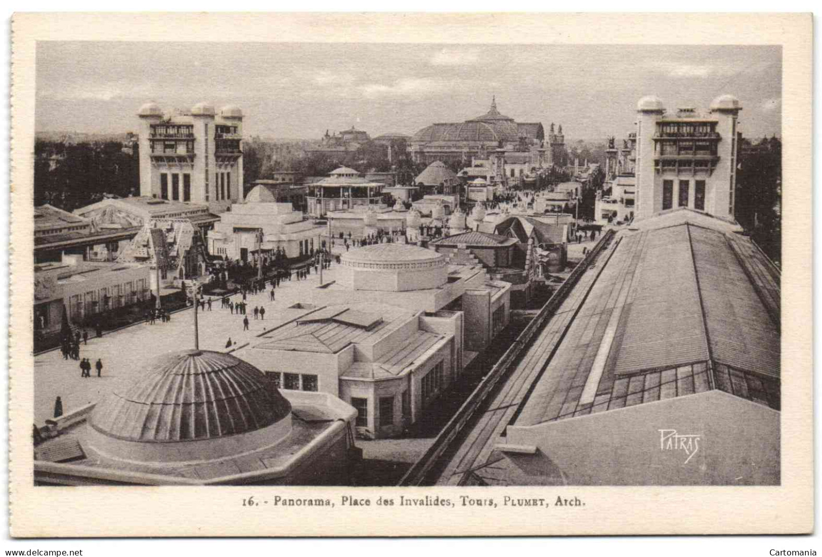 Exposition Internationale Des Arts Décoratifs - Paris 1925 - Panorama Place Des Invalides - Ausstellungen
