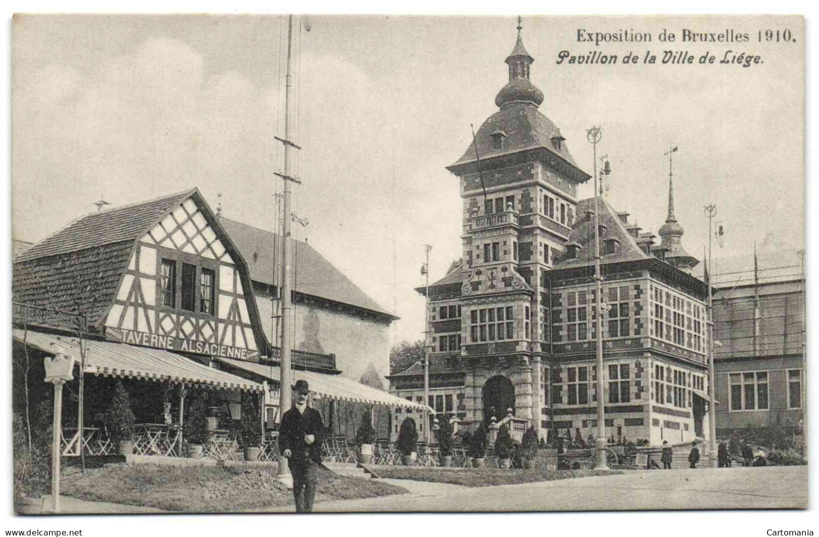 Exposition De Bruxelles 1910 - Pavillon De La Ville De Liège - Wereldtentoonstellingen