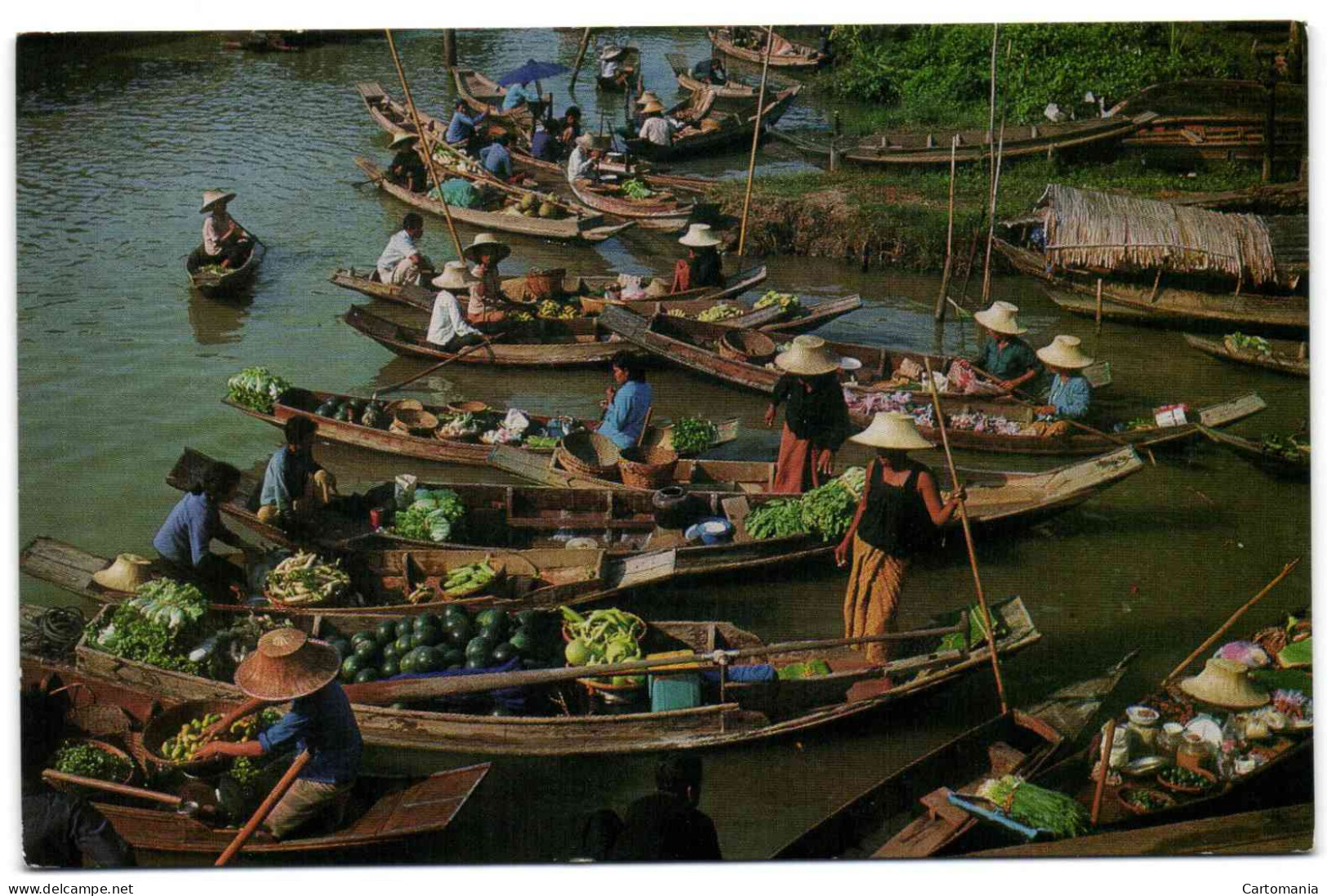 Wad Sai Floating Market - Dhonburi - Thaïlande