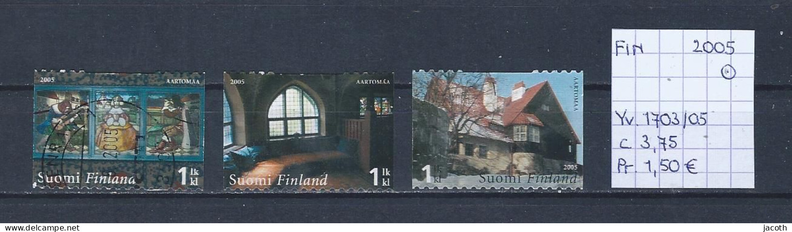 (TJ) Finland 2005 - YT 1703/05 (gest./obl./used) - Gebraucht