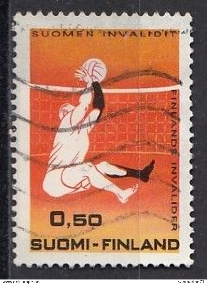 FINLAND 676,used,falc Hinged - Usati