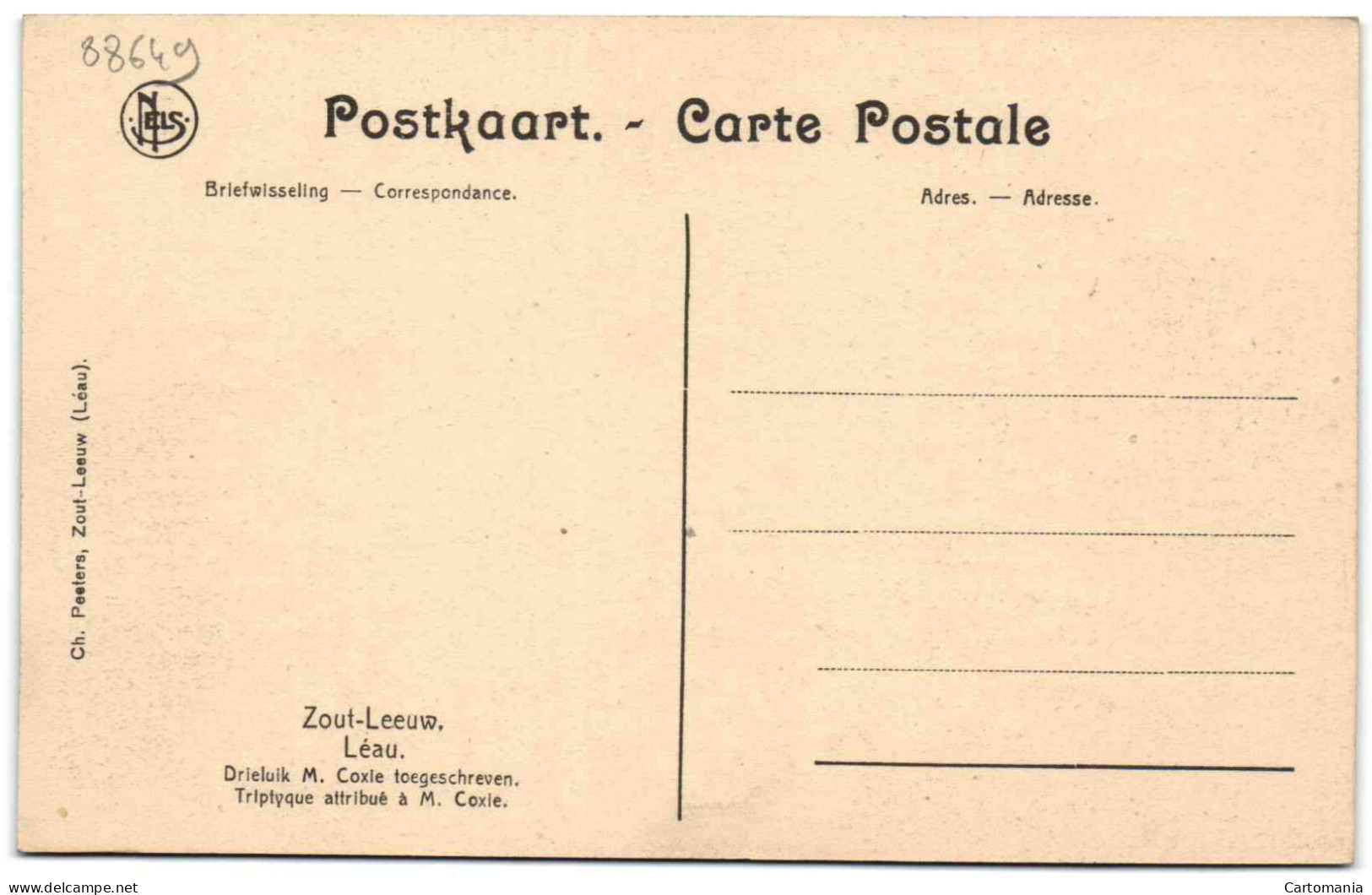 Zout-Leeuw - Drielijk M. Coxie Toegeschreven - Zoutleeuw