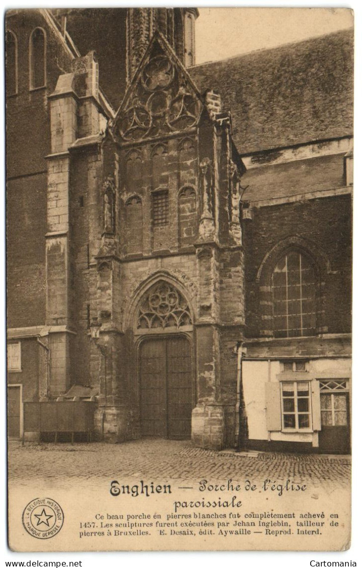 Enghien - Porche De L'Eglise Paroissiale (Ed. Desaix) - Enghien - Edingen