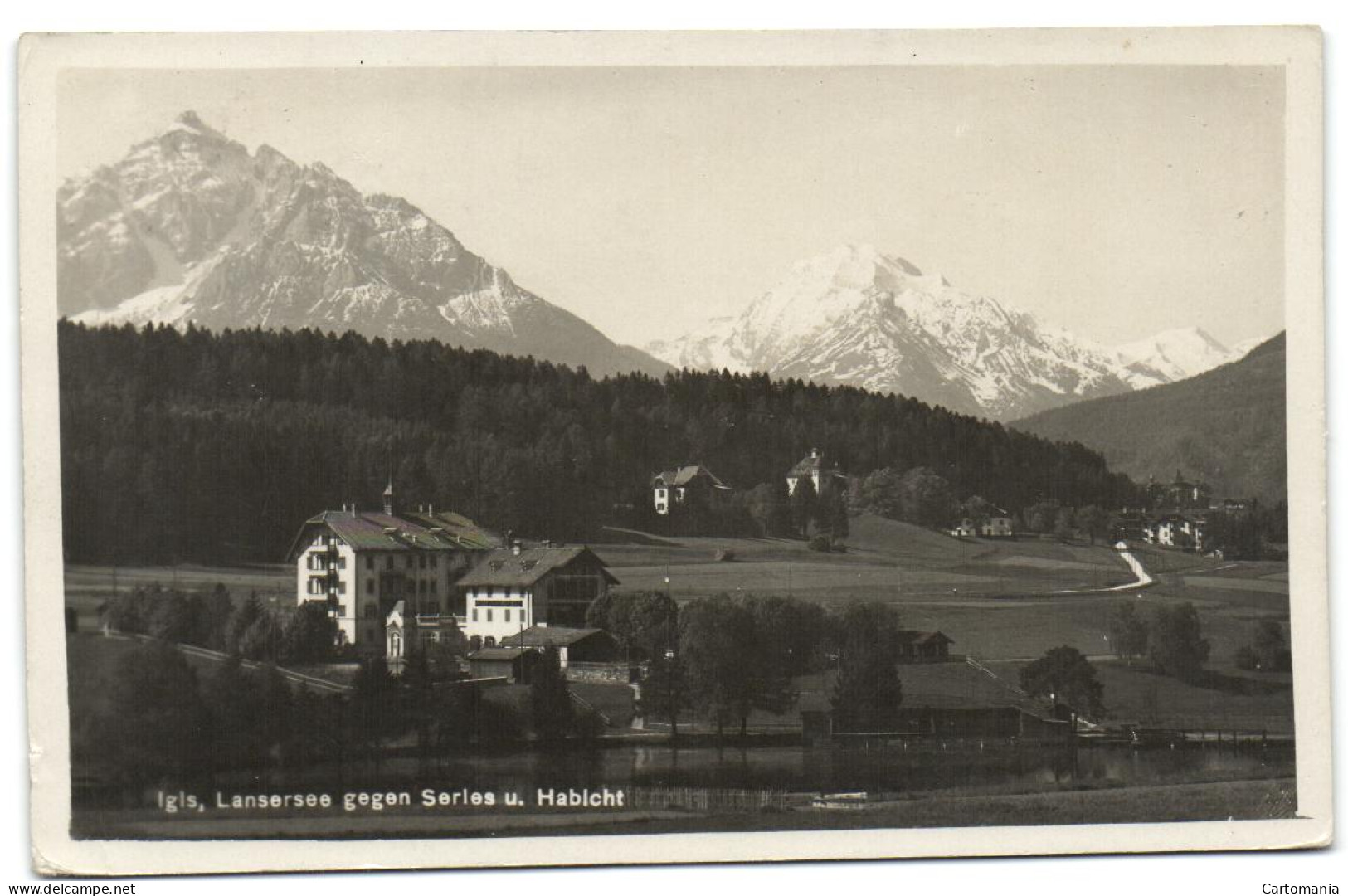 Igls - Lansersee Gegen Serles U. Habicht - Igls