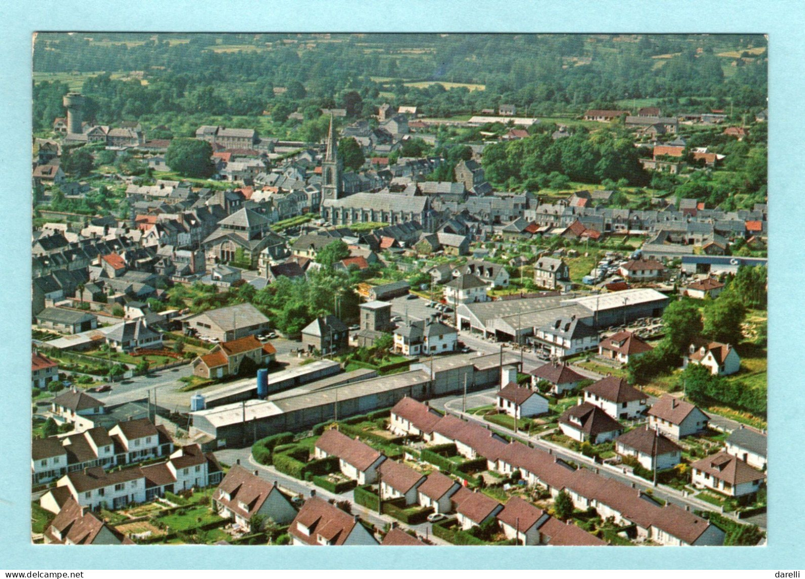 CP 50 - Bréhal - Le Centre De La Ville - Brehal