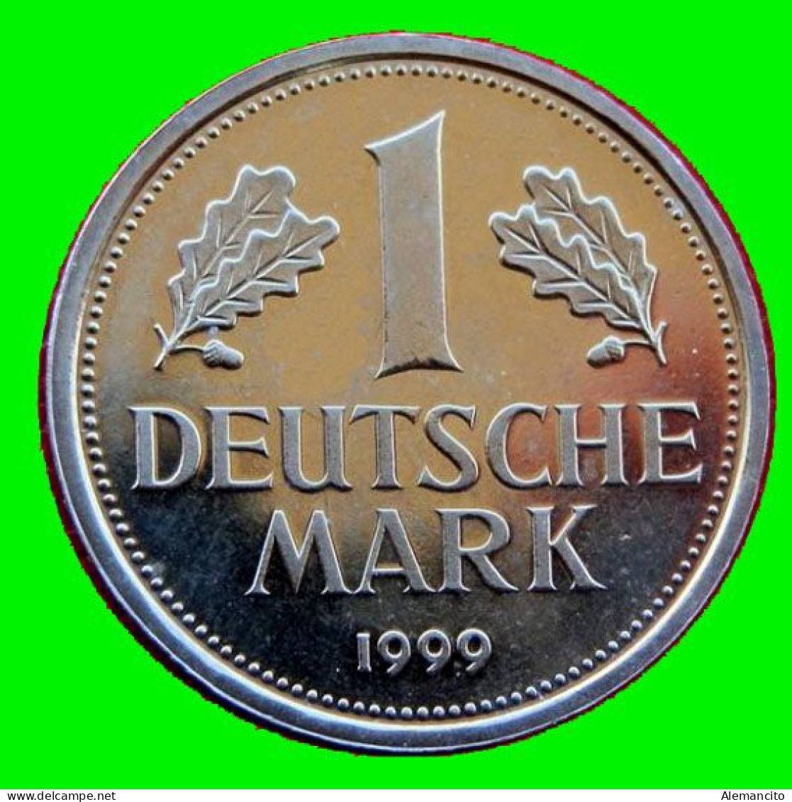 ALEMANIA - BRD - GERMANY-MONEDAS DE 1.00 DM   AÑO 1999 - CECAS-F.STUTTCART - CALIDAD PROOF - 1 Mark