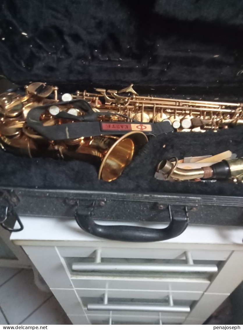 Saxophone Stagg 77-ssc Soprano Trés Peu Servi Avec Malette - Musical Instruments