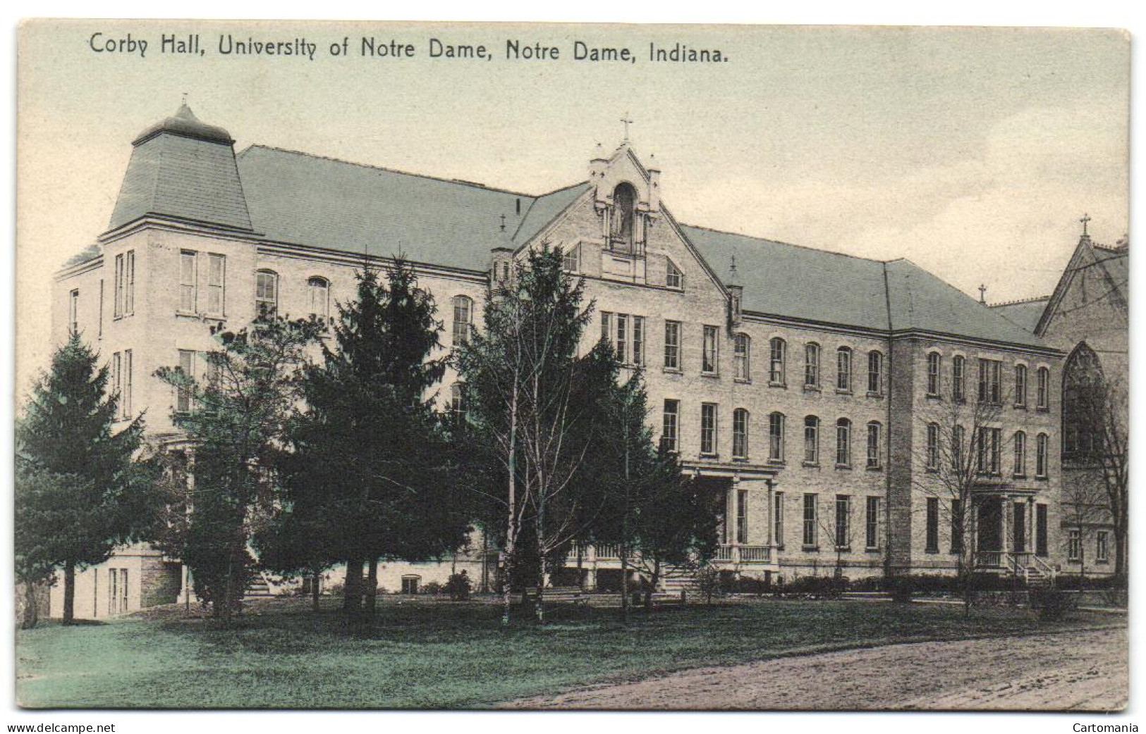 Corby Hall - University Of Notre Dame - Notre Dame - Indiana - South Bend