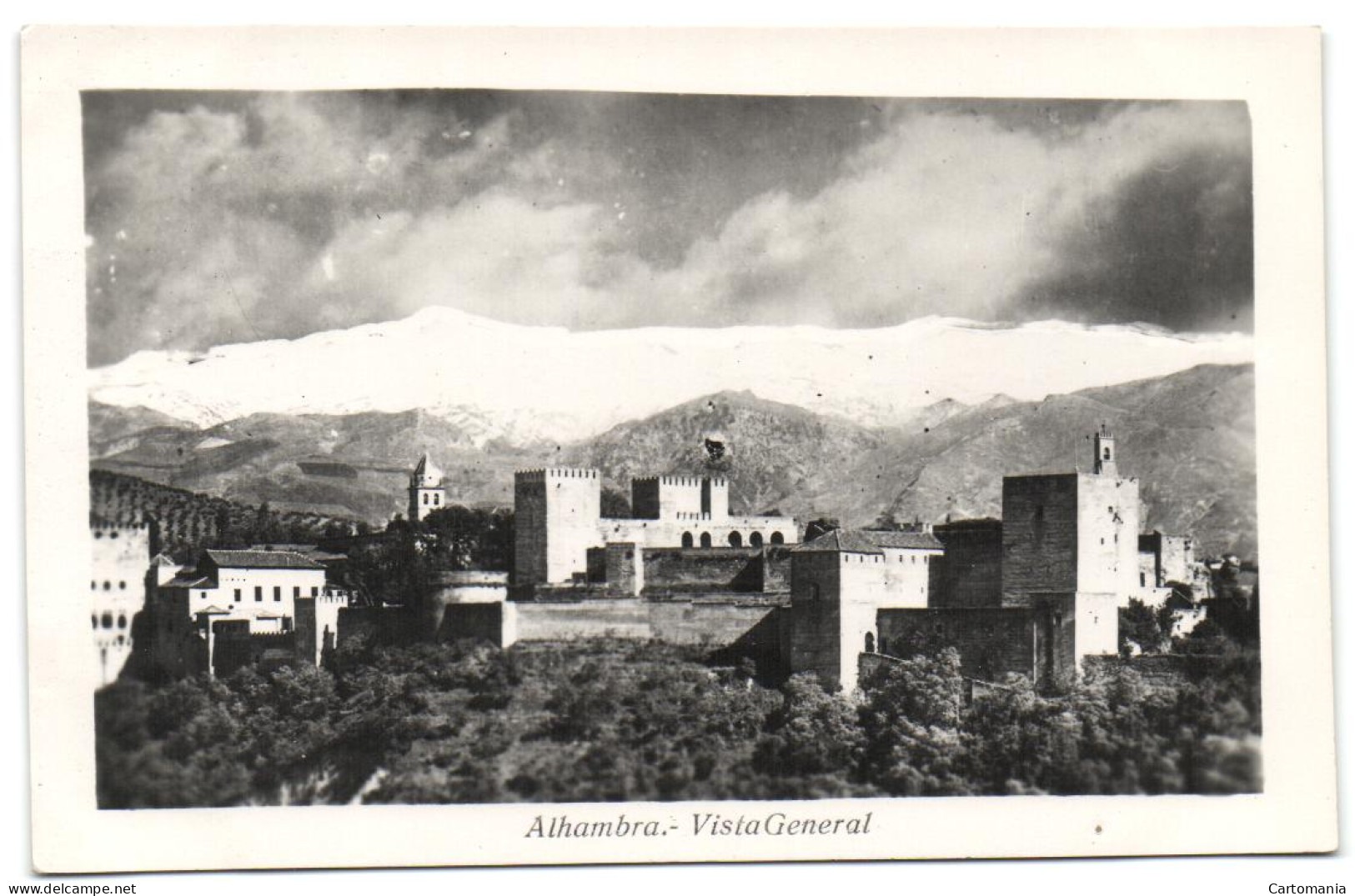 Alhambra - Vista General - Granada