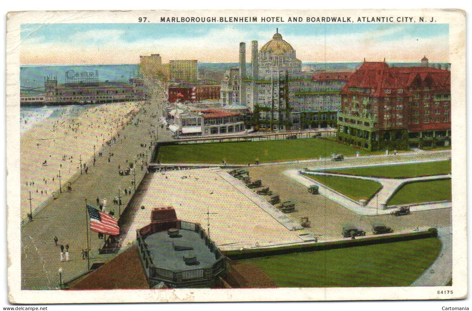 Marlborough Blenheim Hotel And Boardwalk - Atlantic City N.J. - Atlantic City