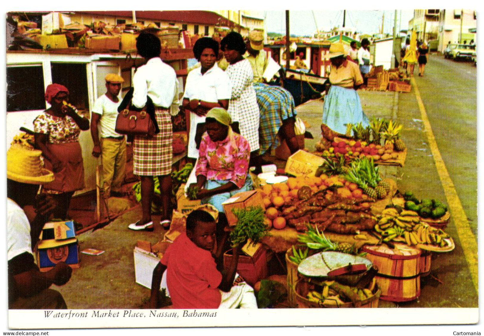 Bahamas - Nassau - Waterfront Market Place - Bahamas