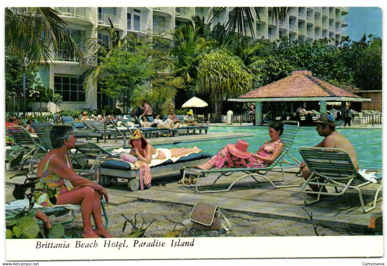 Bahamas - Btittania Beach Hotel On World Famous Paradise Island - Bahamas
