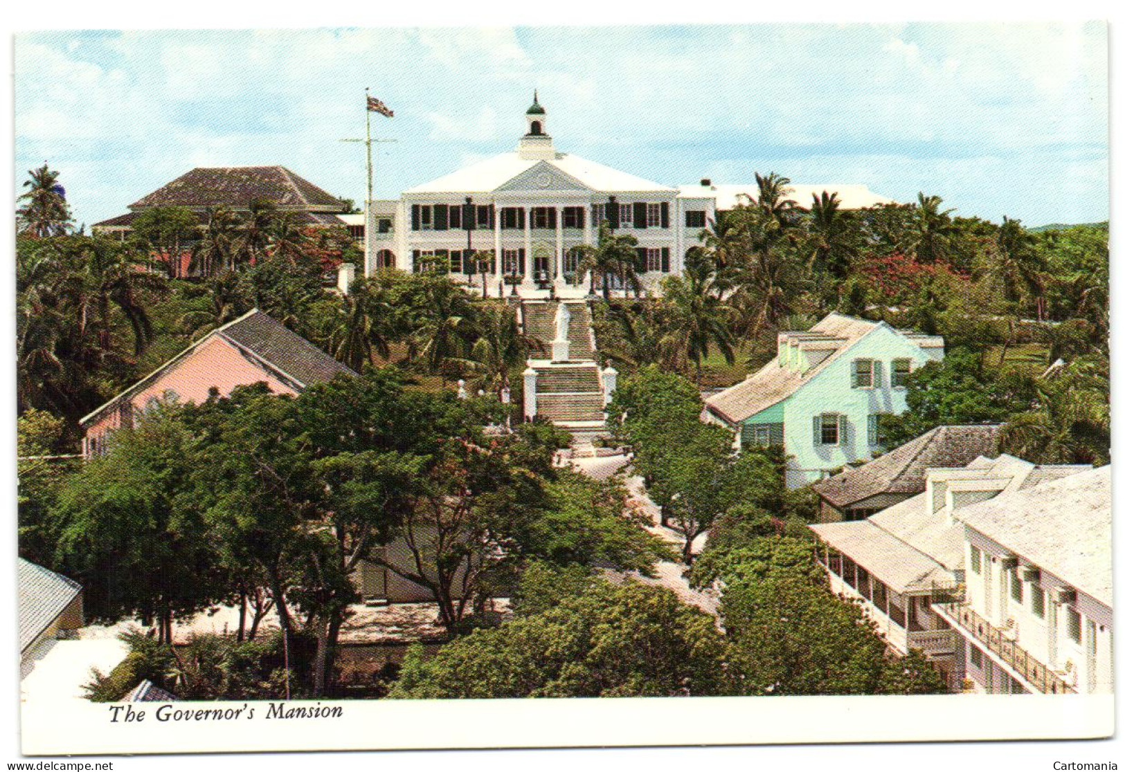 The Bahama Islands Nassau - The Governor's Mansion In Downtown Nassau - Bahama's