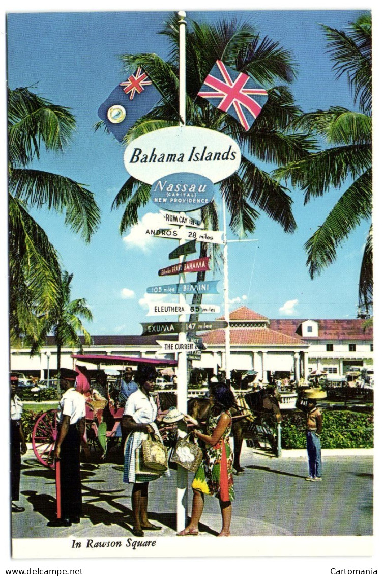 The Bahama Islands Nassau - In Rawson Square - Bahama's