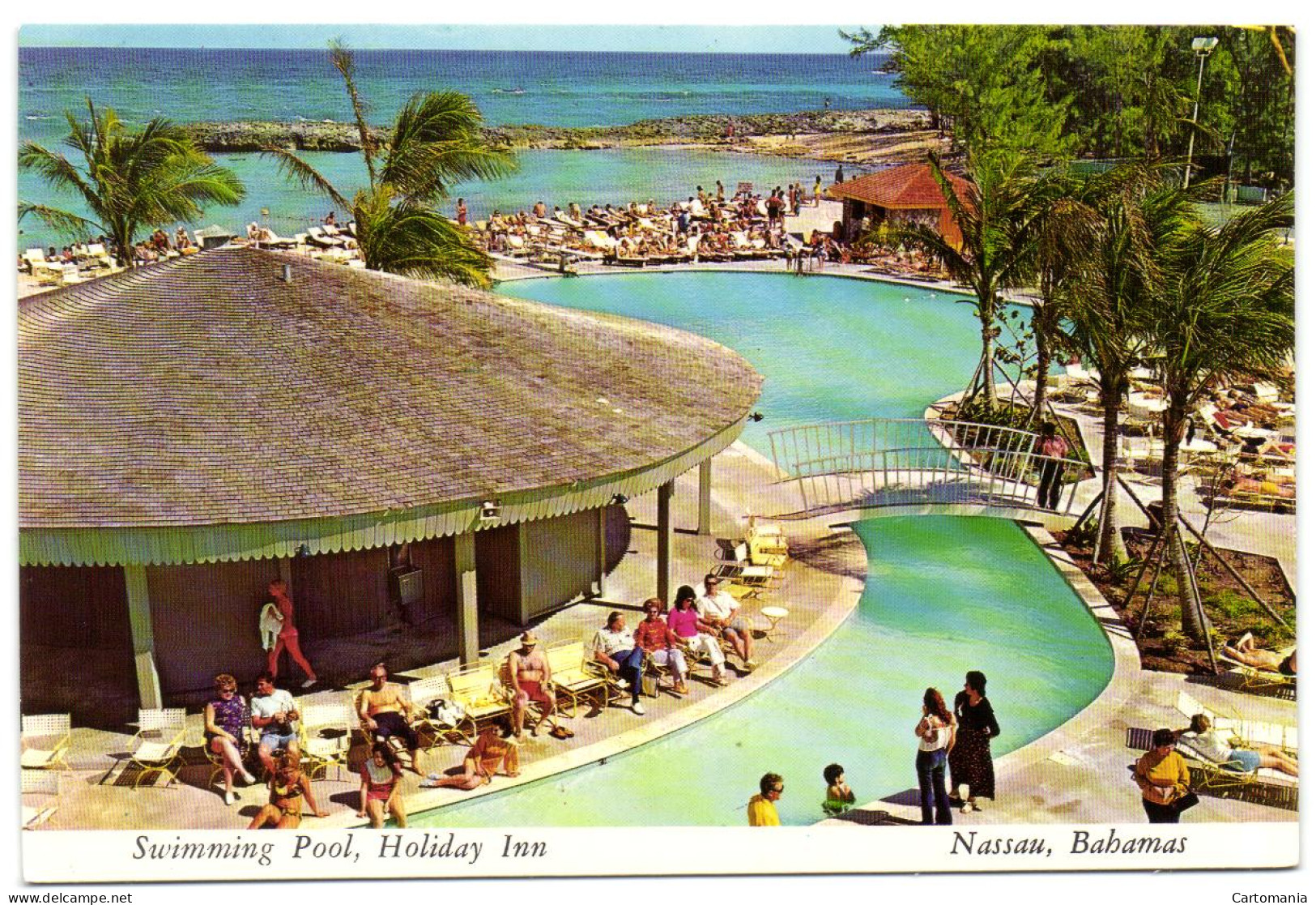 Bahamas - Nassau - Swimming Pool Holiday Inn - Bahama's