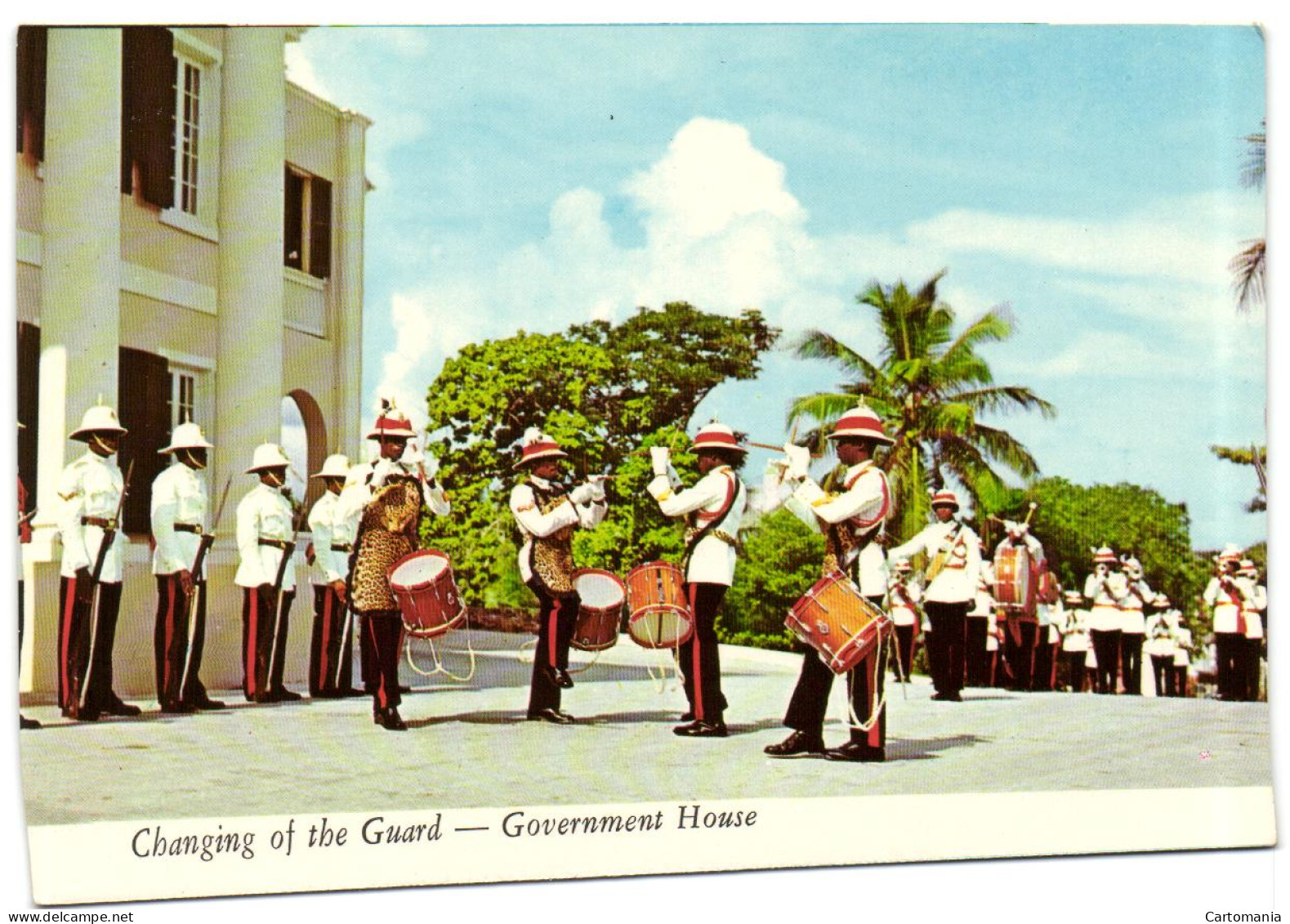 The Bahama Islands - Nassau - Changing Of The Guard - Government House - Bahama's