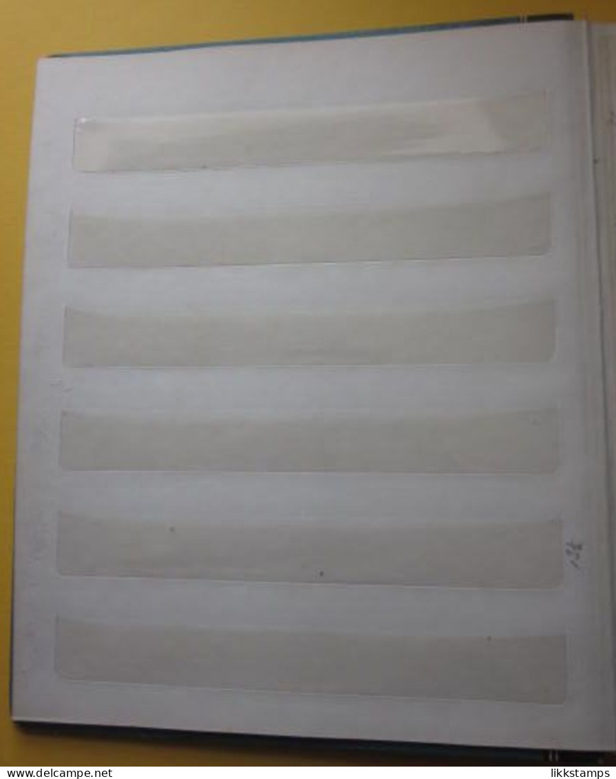 VINTAGE, MEDIUM, EMPTY, FLYING EAGLE NUMBER T702 STOCKBOOK. #03047 - Large Format, White Pages