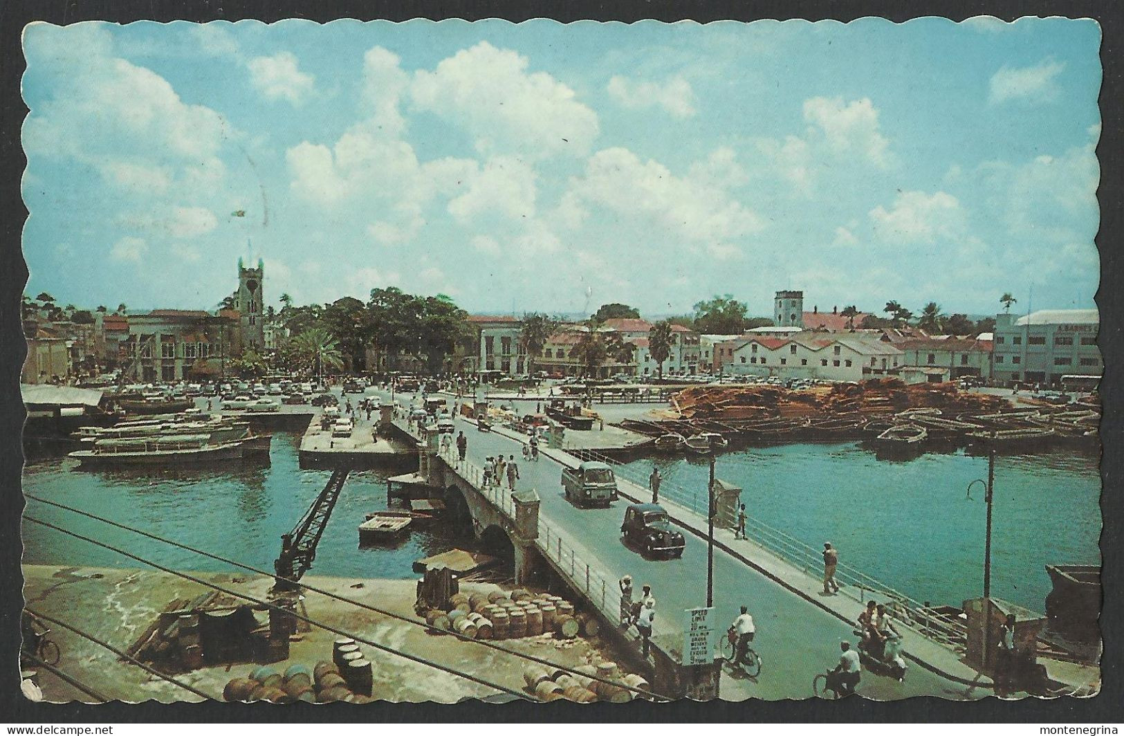 BARBADOS - Chamberlain Bridge - Ed. J.H. Shonnonold Postcard (see Sales Conditions)09245 - Barbades