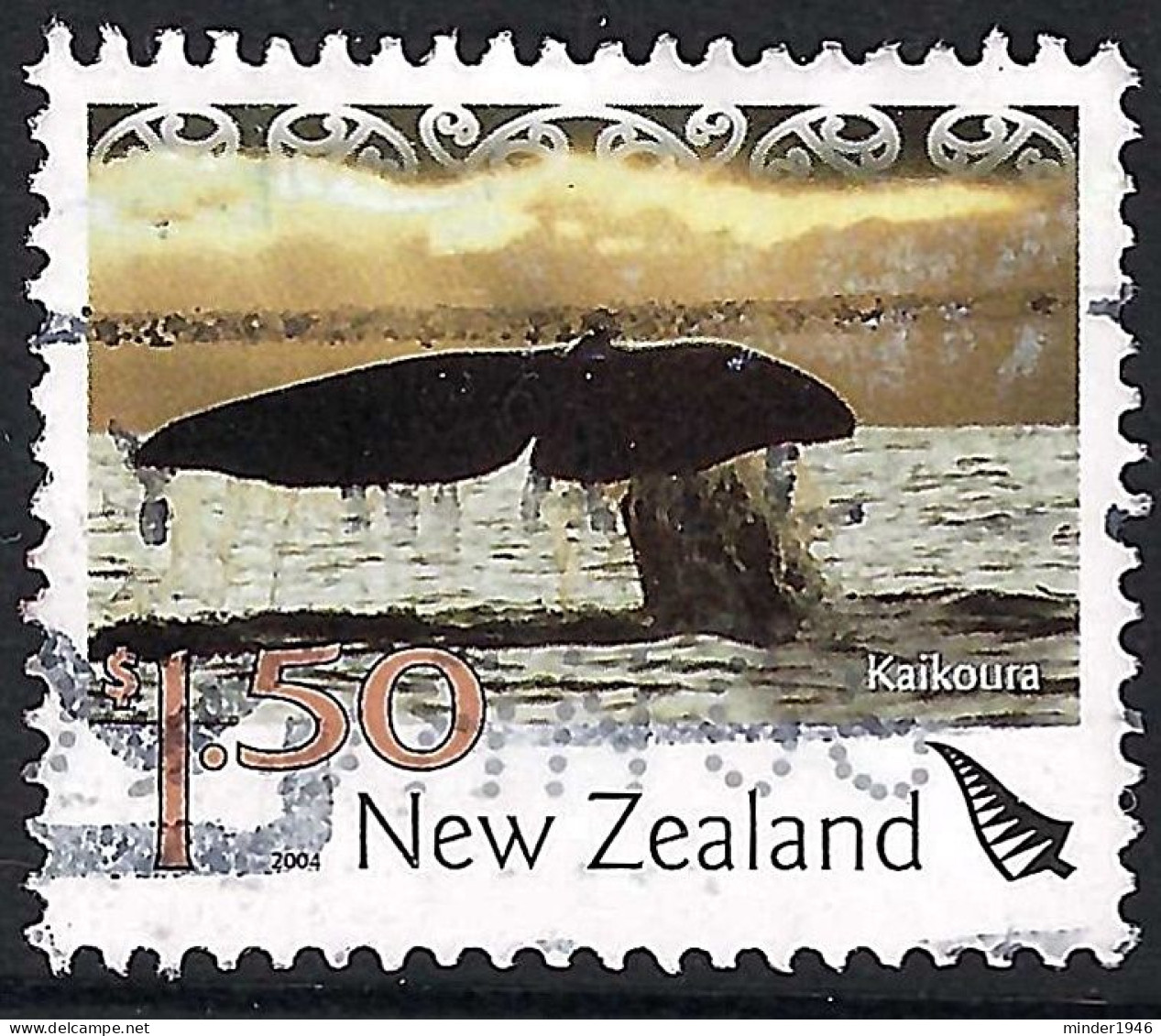 NEW ZEALAND 2004 QEII $1.50 Multicoloured, Tourist Attractions-Kaikoura FU - Used Stamps