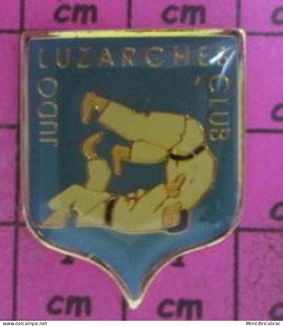 216C Pin's Pins / Beau Et Rare / SPORTS / LUZARCHES JUDO CLUB - Judo