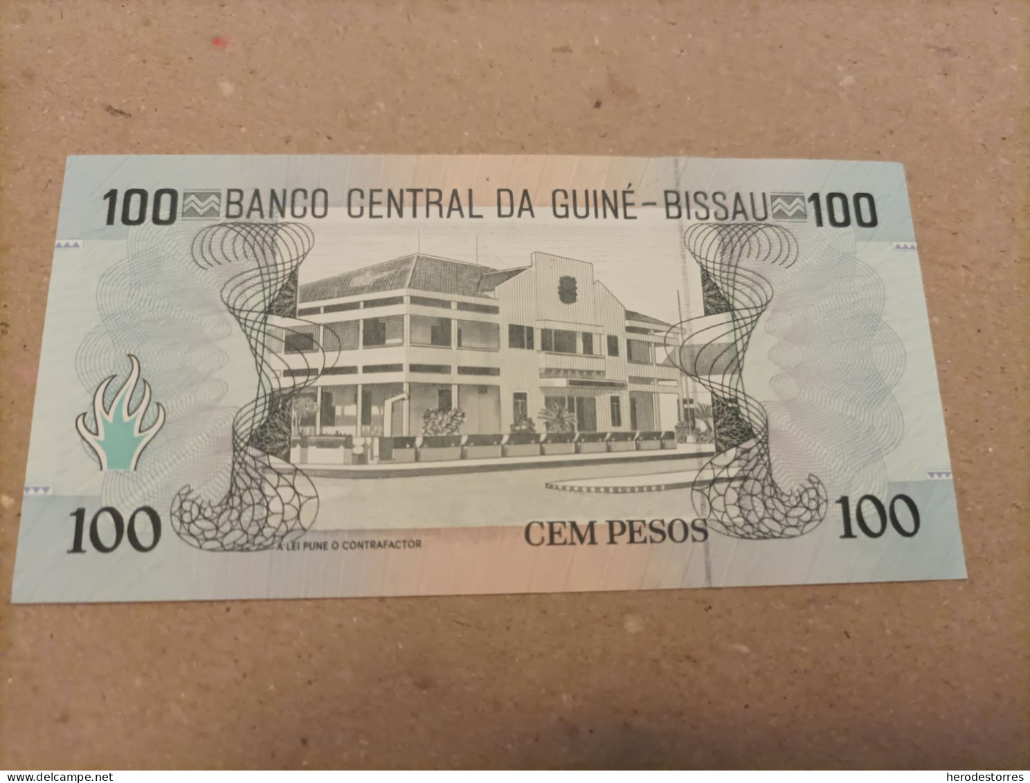 Billete De Guinea Bissau De 100 Pesos, Año 1990, UNC - Guinea-Bissau