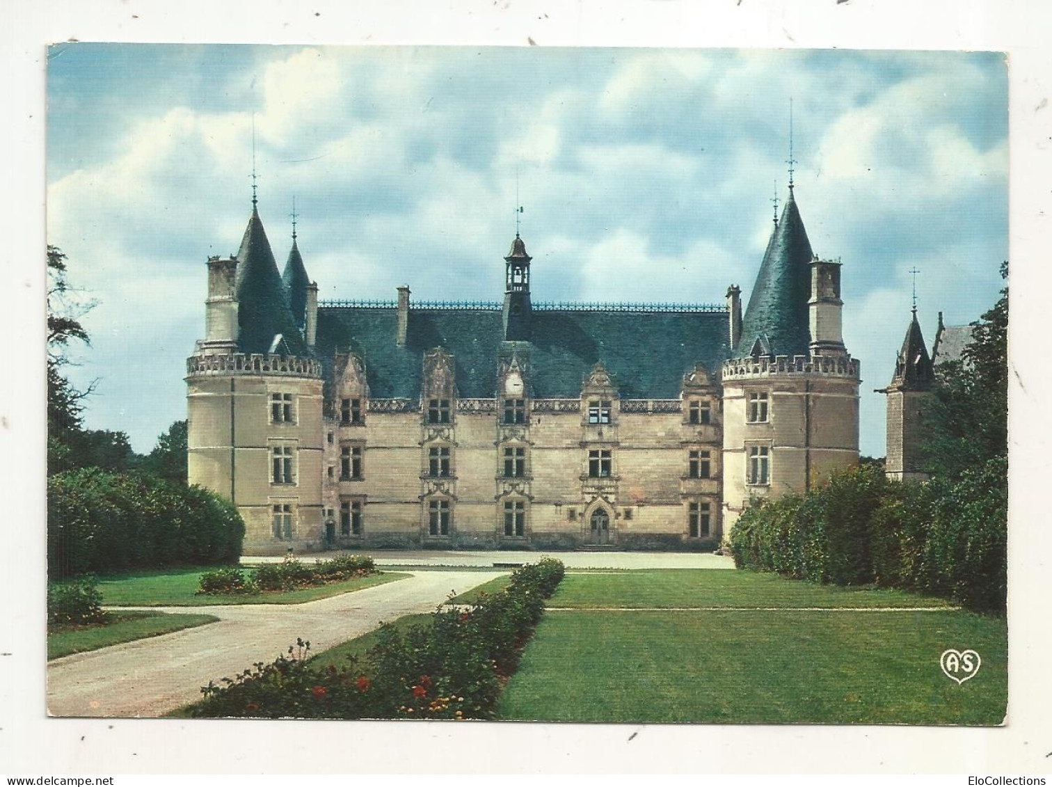 Cp, 86, GENCAY, Château De La Roche, Vierge, Ed. Artaud Frères - Gencay