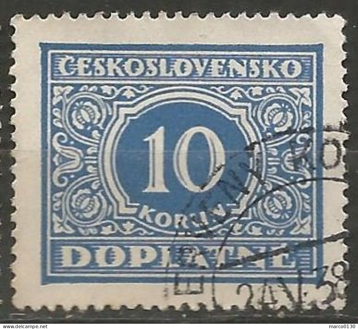 TCHECOSLOVAQUIE / TAXE N° 65 OBLITERE - Postage Due