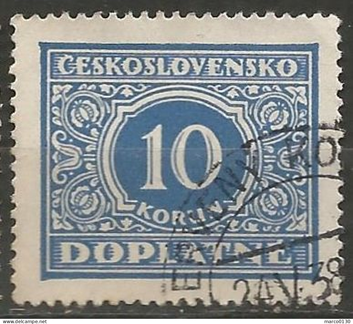 TCHECOSLOVAQUIE / TAXE N° 65 OBLITERE - Timbres-taxe