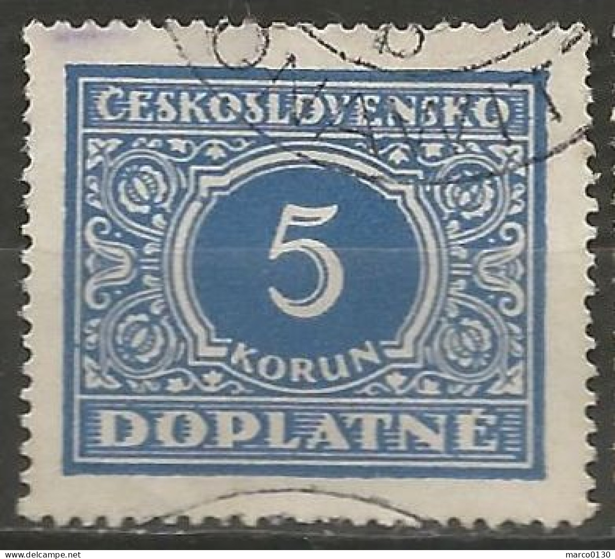 TCHECOSLOVAQUIE / TAXE N° 64 OBLITERE - Timbres-taxe