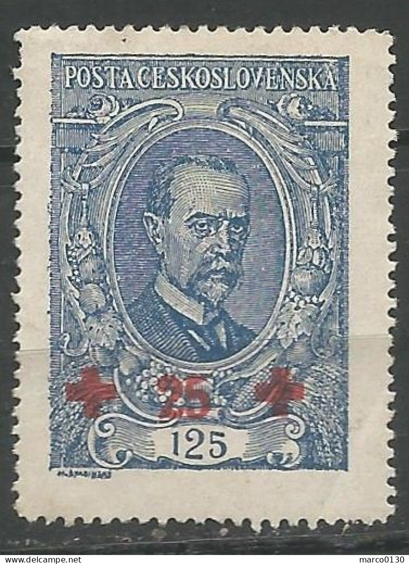 TCHECOSLOVAQUIE N° 184 NEUF Sans Gomme - Unused Stamps